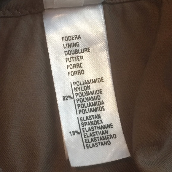 La Perla Mosaico Sequins Light Brown Triangle Bikini Top & Bottom Sz 4 US $545 - Picture 8 of 16